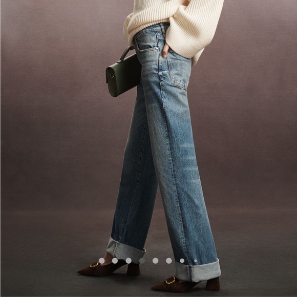 Pilcro Austyn High-Rise Wide Leg Jeans - Picture 2 of 5